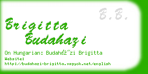 brigitta budahazi business card